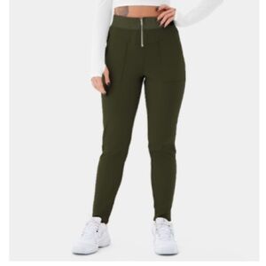 Halara high wasted zip up jogger